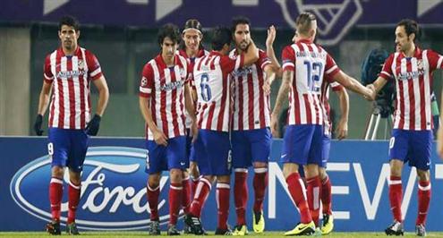 أتلتيكو يواصل انتصاراته الأوروبية بثلاثية في أوستريا وزينيت يسقط بورتو بملعبه